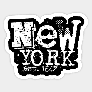 New York 1642 1.0 Sticker